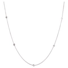 Alexander 0.39 Carat Diamonds by the Yard 18 Karat White Gold