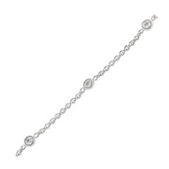 Alexander 0.76 Carat Diamonds by the Yard Bracelet 18k White Gold