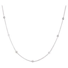 Alexander 0.86 Carat Diamonds by the Yard 18 Karat White Gold