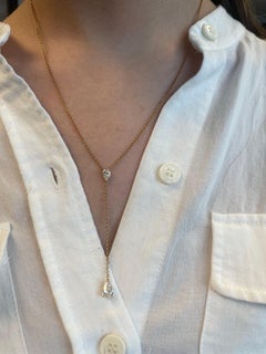 Alexander Beverly Hills Collar con Gota de Diamantes Talla Pera 1,16 ct Oro Rosa 18k