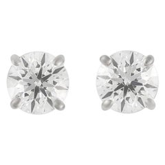 Alexander 1,46 Karat Diamant-Ohrstecker aus Weißgold