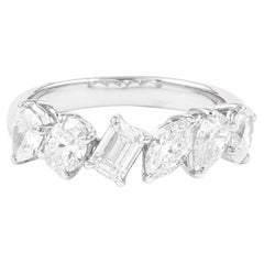Alexander 1,52 Karat Multi-Diamant-Ring 18k Weißgold