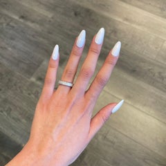 Alexander 1.69 Carat Diamond Eternity Band 18k White Gold with Filigree Work