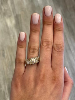 Alexander Beverly Hills 1.93ct Fancy Pink Brown Multi Diamonds Ring 18k