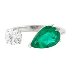 Alexander 2.08 Carat Toi Et Moi Emerald
Diamonds Ring 18k White Gold Alexander 2.08 Carat Toi Et Moi Emerald
Diamonds Ring 18k White Gold