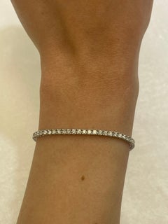 Alexander Beverly Hills 2.71ct Diamond Tennis Bracelet 14k White Gold