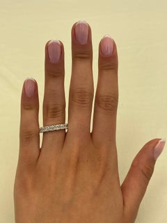 Alexander Beverly Hills 3,68ct Asscher Cut Diamond D/E VVS Eternity Platino