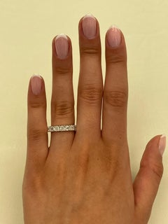 Alexander Beverly Hills 3.68ct Emerald Cut Diamond D/E VVS Eternity Platinum