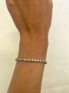 Alexander Beverly Hills 3,80 Karat Diamant-Tennisarmband 14k Weißgold