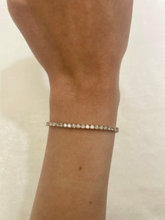 Alexander Beverly Hills 4.38ct Diamond Tennis Bracelet Rose Gold