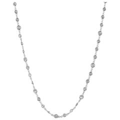 Alexander 4.74 Carat Diamonds by the Yard 18 Karat White Gold