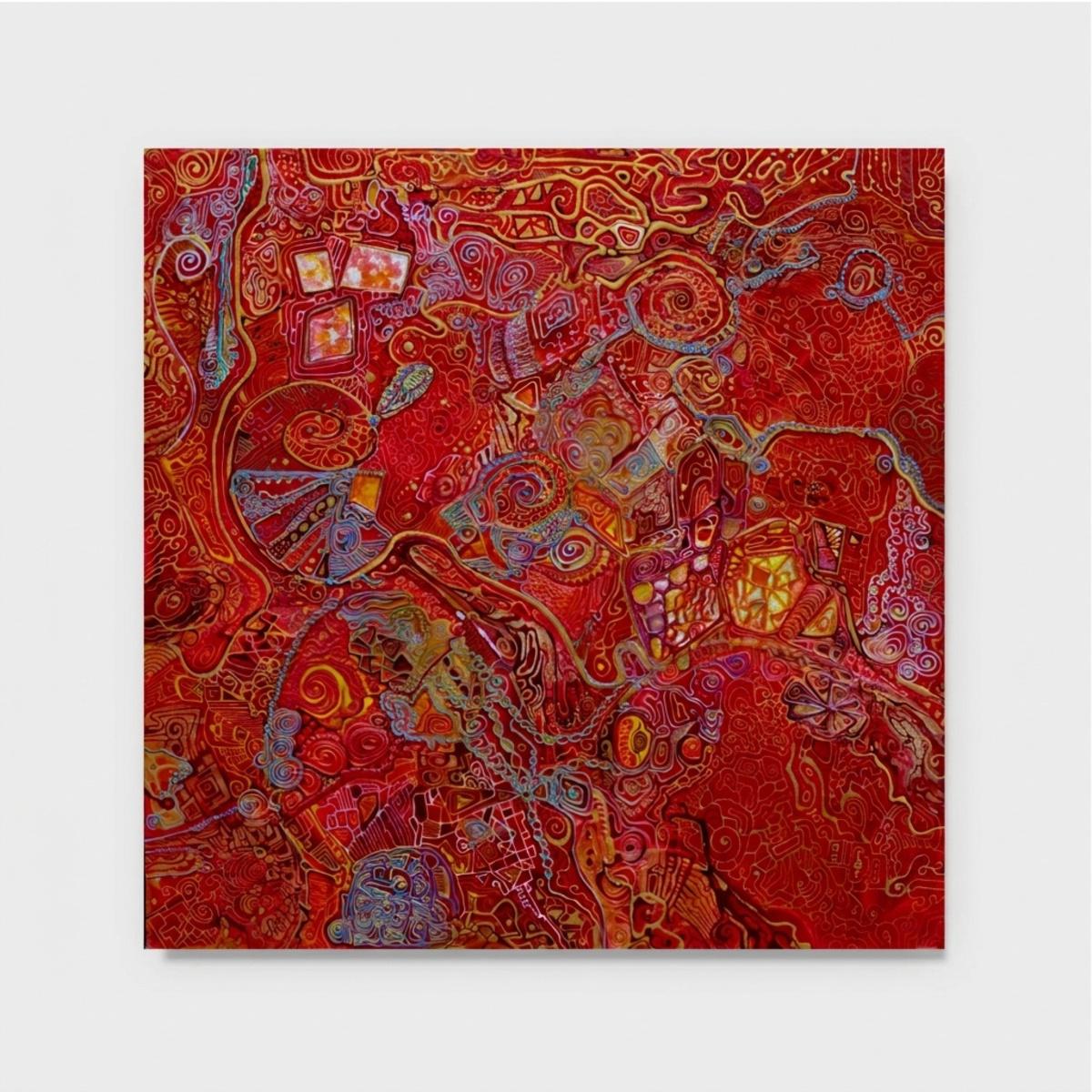 Inflammable - Mixed Media Art de Alexander Arshansky