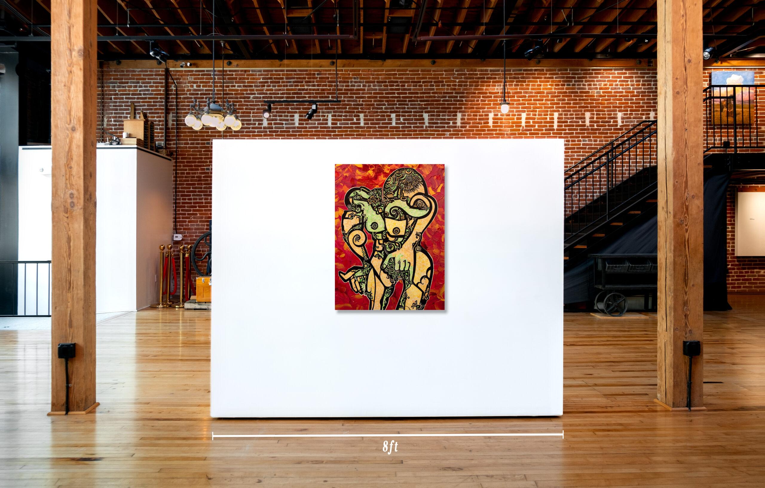 A Cubist Abstract Portrait, 