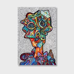 A Cubist Portrait "An Idealist"