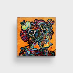 A Cubist Portrait "Wake Me Up"