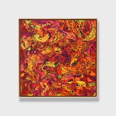 Biomorphic Cubist Painting, "The Origin of Desire"