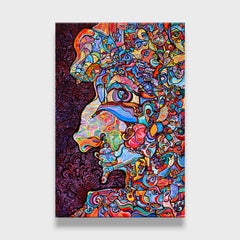 Ritratto cubista contemporaneo, "L'eremita