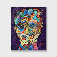 Ritratto cubista, "Ottimista e Pessimista