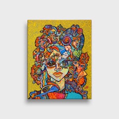 Ritratto cubista contemporaneo, "Silent Witness" (Testimone silenzioso)