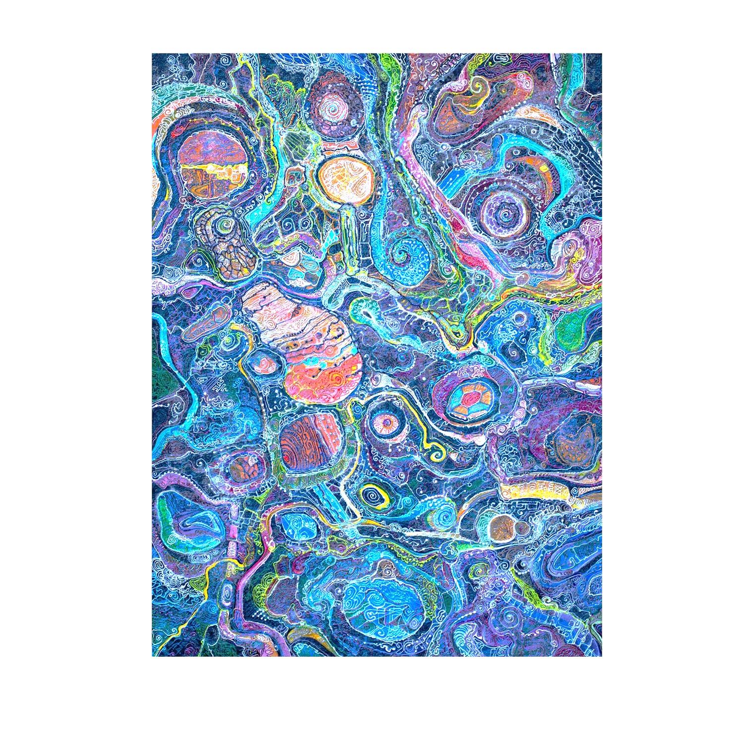Abstract Painting Alexander Arshansky - Signaux