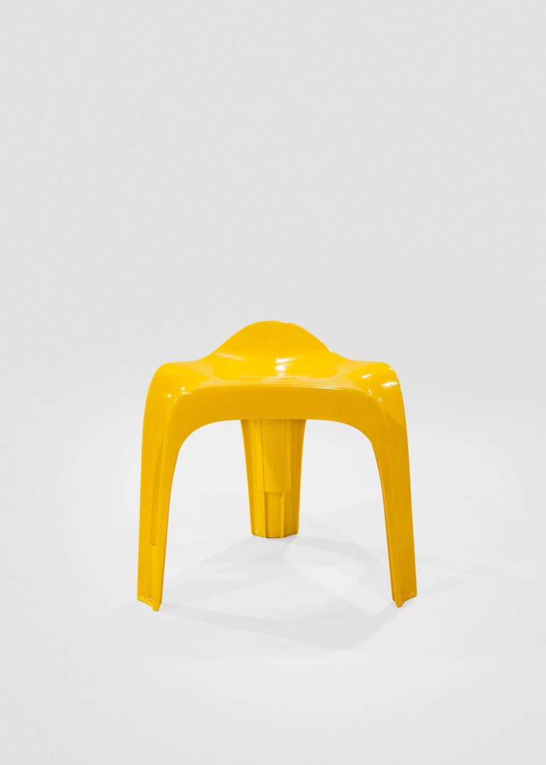 Alexander Begge Casalino Stacking Stool In Good Condition For Sale In Los Angeles, CA