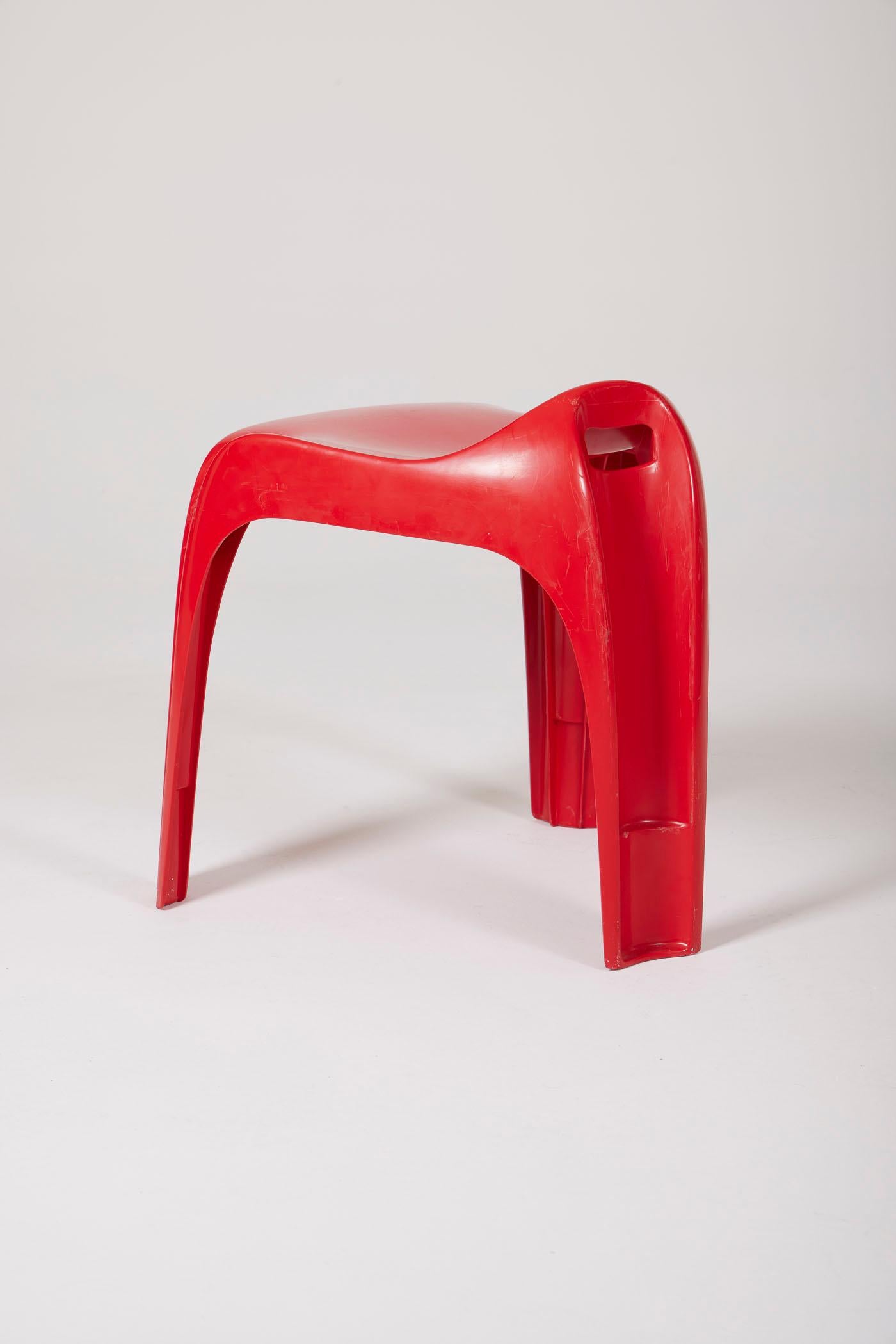 Space Age Alexander Begge stool For Sale