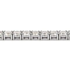 Alexander Beverly Hills Bracelet tennis en or blanc 18 carats avec diamants 10,26 carats