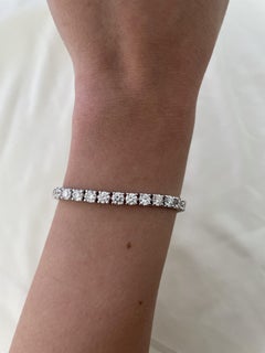 Alexander Beverly Hills 10.49ct Diamond Tennis Bracelet 18k White Gold