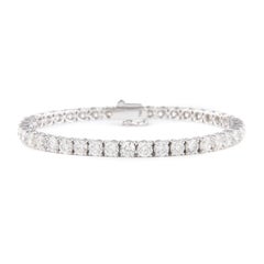 Alexander Beverly Hills Bracciale tennis con diamanti da 10,70 carati in oro bianco 18 carati