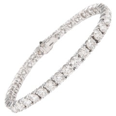 Alexander Beverly Hills Pulsera de tenis con diamantes de 10,95 ct "Avg 0,28 ct" 18k