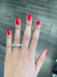 Alexander Beverly Hills 12.03ct Round Diamond Eternity Band 'Avg 1ct Each' 18k 6