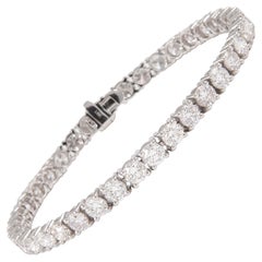 Alexander Beverly Hills Pulsera de tenis con diamantes de 12,06 ct "Avg 0,31 ct" 18k