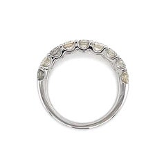 Alexander Beverly Hills 1,24 Karat runder Diamant Eternity-Halbband 18k Weißgold