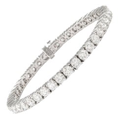 Alexander Beverly Hills Pulsera de tenis con diamantes de 12,78 ct 'Avg 0,30 ct' Oro de 18 quilates