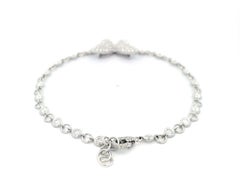 Alexander Beverly Hills 1.34ct Diamond Butterfly Bracelet 18k White Gold