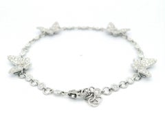 Alexander Beverly Hills Pulsera Mariposa Diamante 1,66 ct Oro Blanco 18k