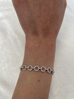 Alexander Beverly Hills 1,72 Diamant O Gliederarmband 18k Weißgold