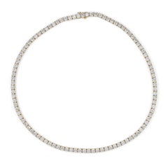 Alexander Beverly Hills Collar de tenis con diamantes de 19,28 ct Oro amarillo de 18 k 16 pulg.