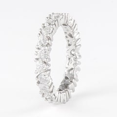 Alexander Beverly Hills 1,92ct Herz Diamant D-F VVS2/VS1 Eternity Band 18k 5.25
