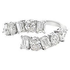 Alexander Beverly Hills Anillo Bypass Multidiamante 1,99 ct Oro Blanco 18k