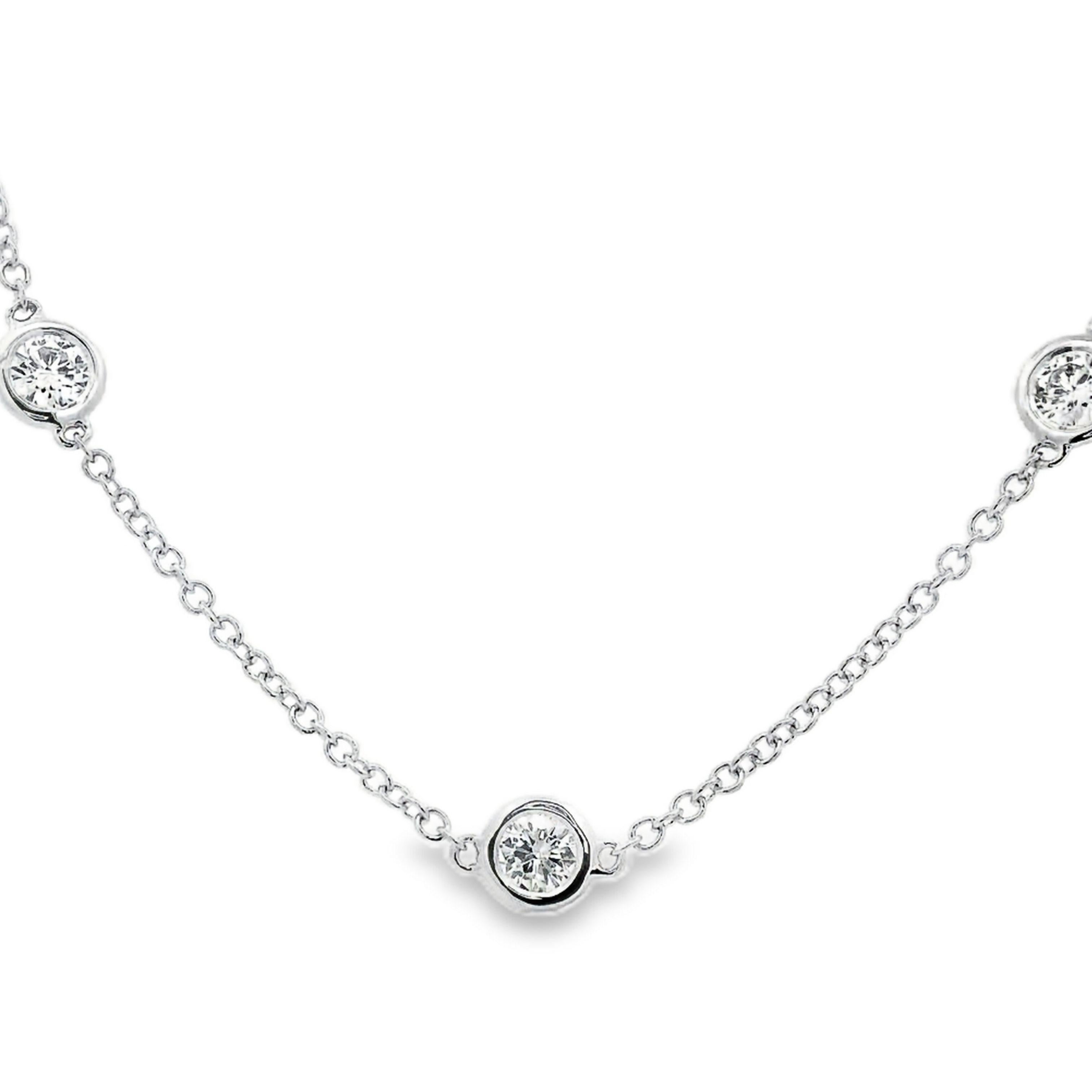 Taglio rotondo Alexander Beverly Hills 2,17ct Diamonds by the Yard Oro bianco 18k in vendita