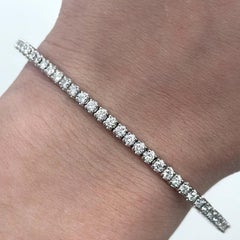 Alexander Beverly Hills Pulsera Tenis Flexible Oro 2,33 ct Diamantes