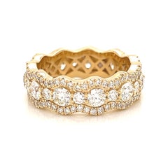 Alexander Beverly Hills 2,62 Karat Diamant-Cocktailring 18k Gelbgold 6,25
