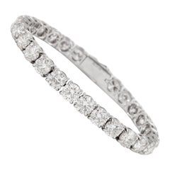 Alexander Beverly Hills 27.87 Carats "Avg 0.99ct" Diamond Tennis Bracelet 18k Alexander Beverly Hills 27.87 Carats "Avg 0.99ct" Diamond Tennis Bracelet 18k