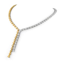 Alexander Beverly Hills 28.98ct Fancy Yellow Diamond Drop Necklace 18k Gold