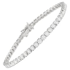 Alexander Beverly Hills Pulsera de tenis con diamantes de 2,96 ct Oro blanco 18k