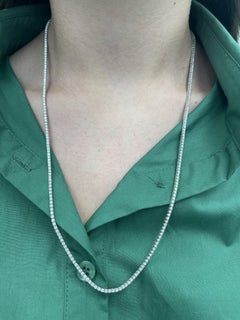 Alexander Beverly Hills Collar de tenis con diamantes de 6,10 ct Oro blanco 24 pulg.