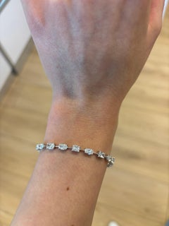 Alexander Beverly Hills 6,86 Karat Multi-Diamant-Armband 18k Weißgold