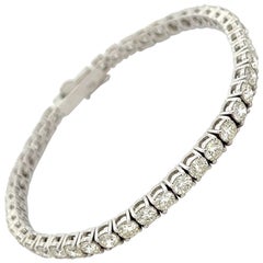 Alexander Beverly Hills 8.32ct Diamond Tennis Bracelet 18k White Gold