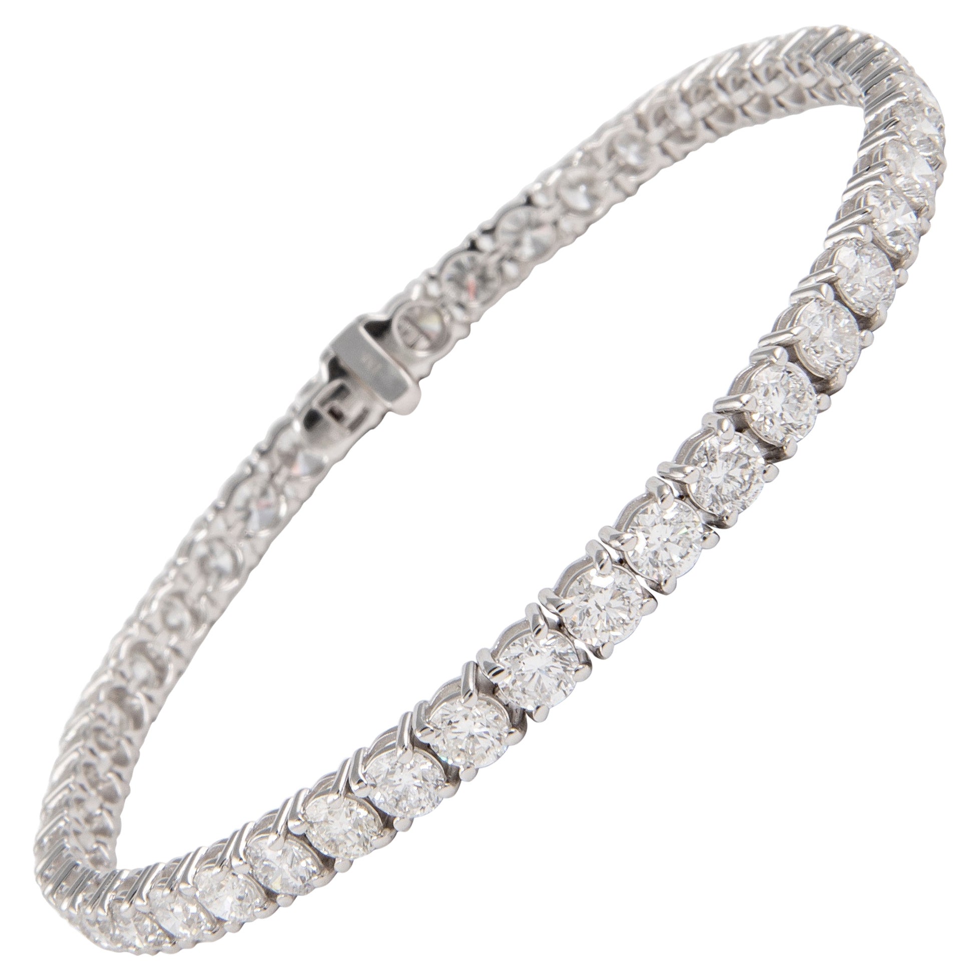 Alexander Beverly Hills Pulsera de tenis con diamantes de 8,33 ct y oro blanco de 18k